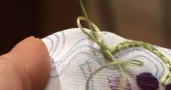 Embroidery: what is the chain stitch