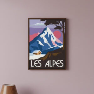 Canevas Margot de PARIS - Affiche Alpes