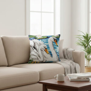 Kit coussin - Margot de PARIS - Les cygnes