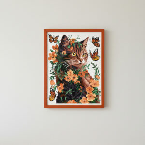 Canevas Margot de PARIS - Flore féline