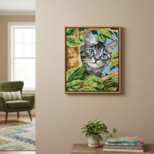 Canevas Margot de PARIS - Chat perché