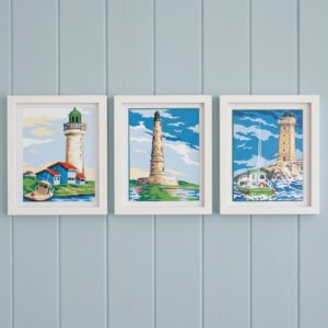 Canevas SEG de PARIS - 6 kits assoris "Les phares"