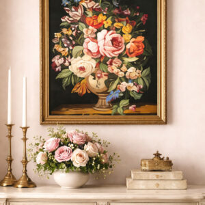 Canevas SEG de PARIS - Le vase de fleurs