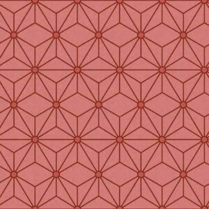 Coupon tissu 3x1,6 ml - Collection Privée - ASAN Terracotta