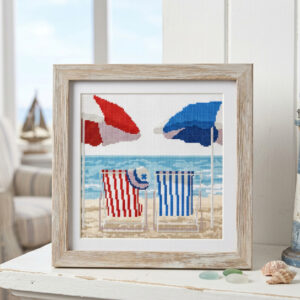 Kit de point de croix " BORD DE MER  DUO" - Marie Coeur