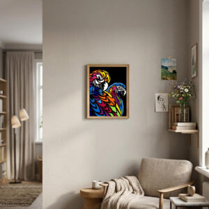 Margot de Paris Needlepoint Canvas - Colorful Toucans