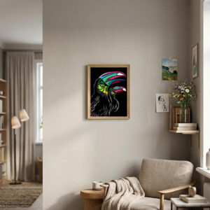 Margot de Paris Needlepoint Canvas - Colorful Toucans | Interstiss (40x50 cm)