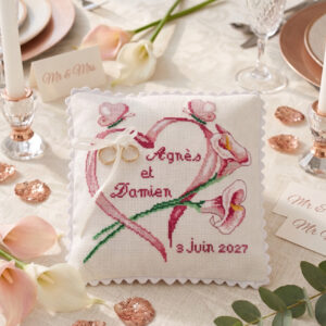 Kit point de croix – Princesse – COUSSIN MARIAGE