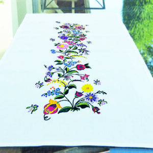 "Boheme" table runner - Brodélia