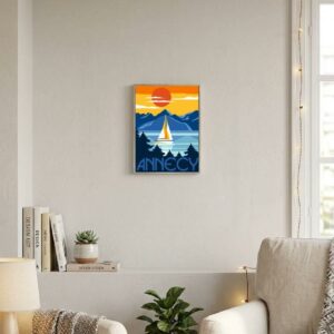 Annecy Needlepoint Canvas - Margot de Paris by Interstiss (30x40 cm)