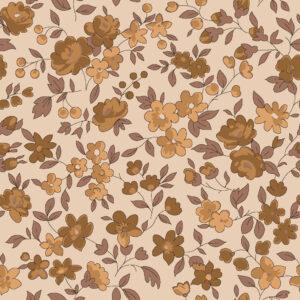 Fabric swatch 3×1.6m – Collection Privée – Vanilla Floral