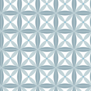 Fabric swatch 3×1.6m – Collection Privée – Storm Petals