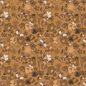 Fabric swatch 3×1.6m – Collection Privée – Vanilla Anemone