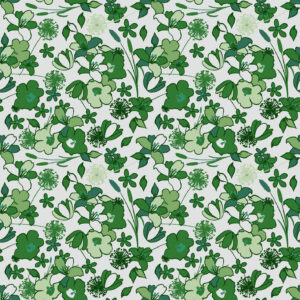 Fabric swatch 3×1.6m – Collection Privée – Green Floral
