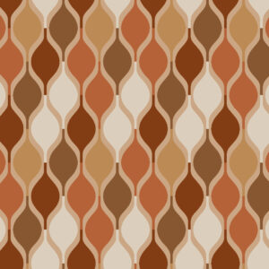 Fabric swatch 3×1.6m – Collection Privée – Camel Waves