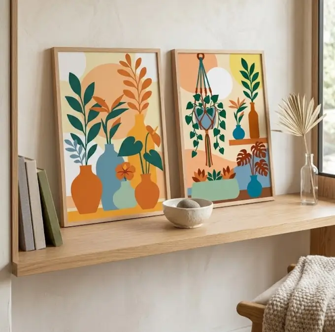 Kits canevas et toiles seules